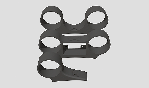 Suporte Manômetro 2x52mm e WD Nano Coluna de Direção