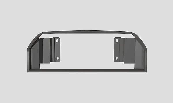 Moldura Ghost Dashboard Mercedes 190e