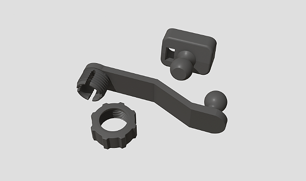 Suporte de Celular Articulado MagSafe no Botão do Painel