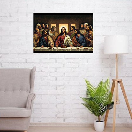 Quadro Decorativo Santa Ceia