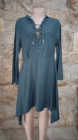 Vestido Curto Estilo Medieval