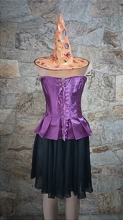 Fantasia de Bruxa com Chapéu