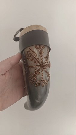 Drink Horn Bússola Viking - Vegvísir 2
