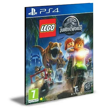 LEGO JURASSIC WORLD PS4 e PS5 PSN MÍDIA DIGITAL