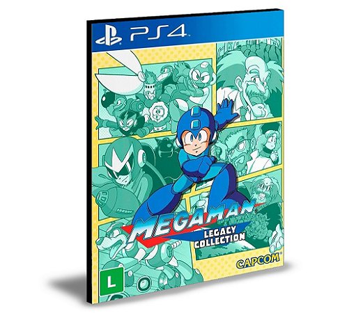 Mega Man Legacy Collection PS4 e PS5 Midia Digital