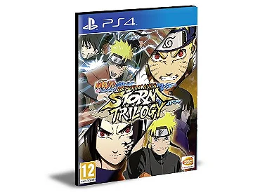 NARUTO SHIPPUDEN Ultimate Ninja STORM Trilogy Português  PS4 e PS5 MÍDIA DIGITAL