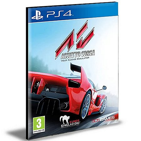 Assetto Corsa Ps4 E Ps5 Mídia Digital