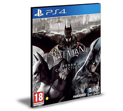 Batman Arkham Collection Português Ps4 e Ps5 Mídia Digital