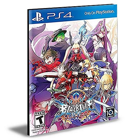 BlazBlue Central Fiction Ps4 e Ps5 Mídia Digital