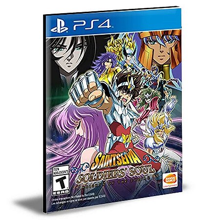 Cavaleiros Do Zodíaco Alma Soldados Português Ps4 e Ps5 Mídia Digital