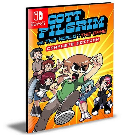 Scott Pilgrim vs The World The Game Complete Edition Nintendo Switch Mídia Digital