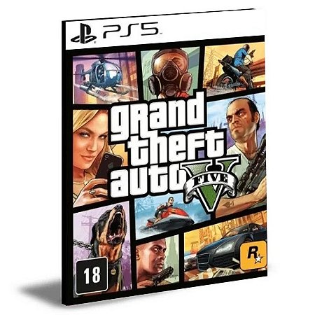 GTA V 5 Ps5 Next Generation Mídia Digital