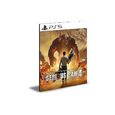 Serious Sam 4 PS5 Mídia Digital