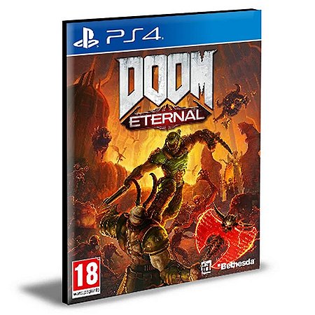 DOOM ETERNAL Ps4 e Ps5 Mídia Digital