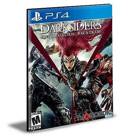 Darksiders Fury's Collection War and Death Português Ps4 e Ps5 Mídia Digital
