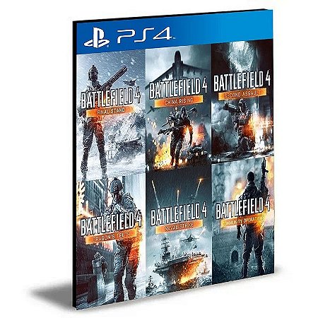 Dlcs Battlefield 4 Premium Ps4 Mídia Digital