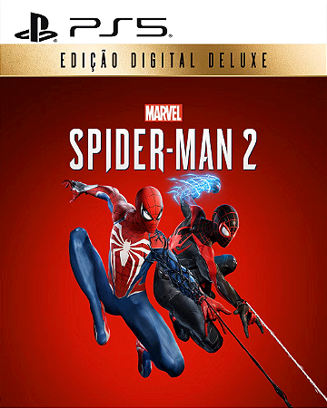 Marvel's Spider-Man 2 Edição Digital Deluxe PS5 MÍDIA DIGITAL