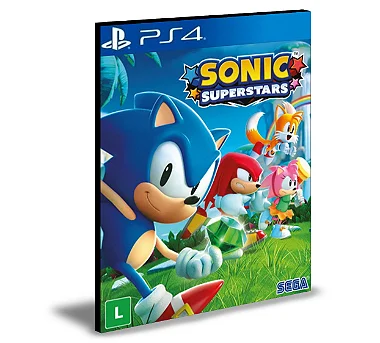 SONIC SUPERSTARS Ps4 Mídia Digital