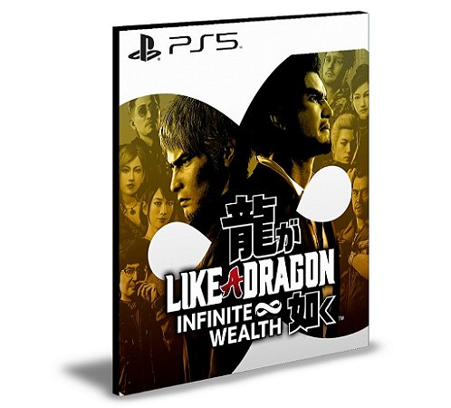 Like a Dragon Infinite Wealth PS5 MÍDIA DIGITAL