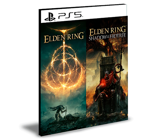 ELDEN RING + DLC SHADOW OF THE ERDTREE  PS5 Mídia Digital