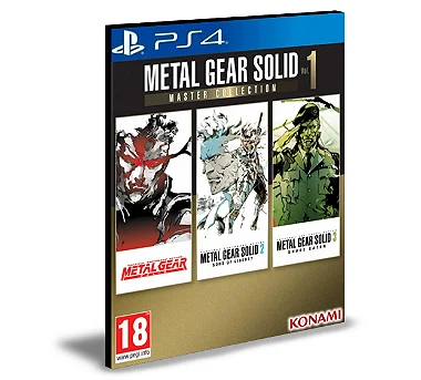 METAL GEAR SOLID MASTER COLLECTION Vol.1 PS4 MÍDIA DIGITAL
