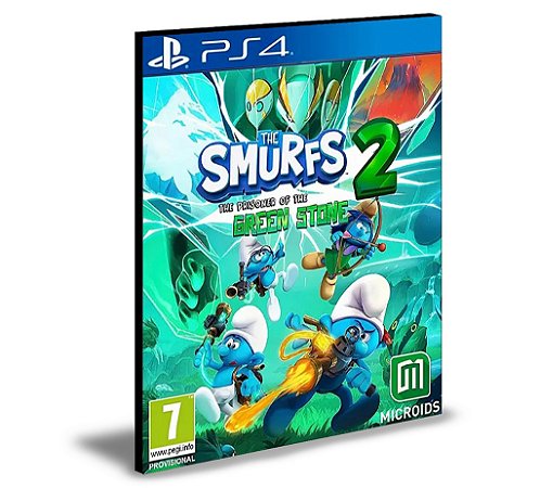 The Smurfs 2 - The Prisoner of the Green Stone PS4  Mídia Digital