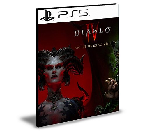 Diablo IV Vessel of Hatred - Pacote de Expansão Ps5 Mídia Digital