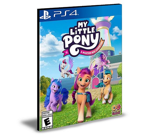 MY LITTLE PONY Uma aventura em Maretime Bay Ps4 Mídia Digital