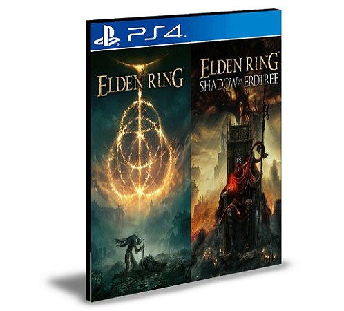 ELDEN RING + DLC SHADOW OF THE ERDTREE  PS4 Mídia Digital