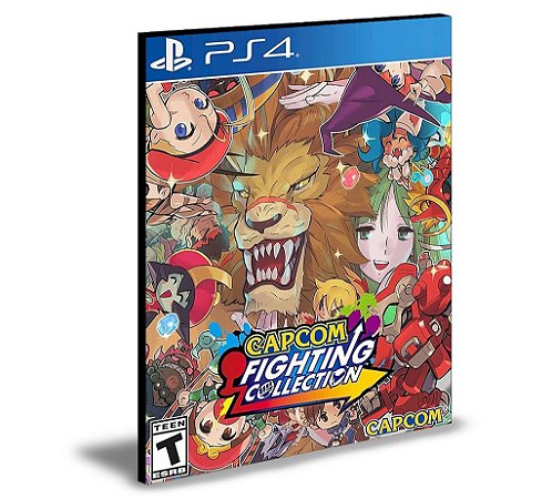 Capcom Fighting Collection Ps4 e PS5 Mídia Digital