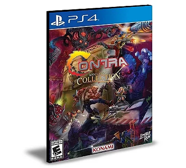 Contra Anniversary Collection Ps4 e Ps5 Psn Mídia Digital