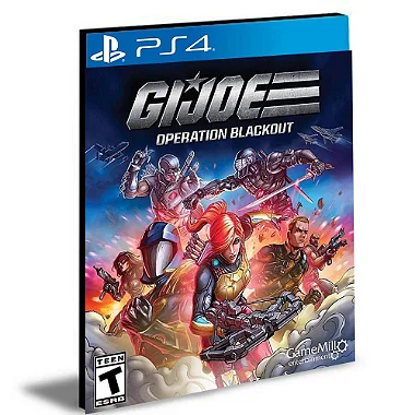 GI Joe Operação Blackout Ps4 e Ps5 Psn Mídia Digital