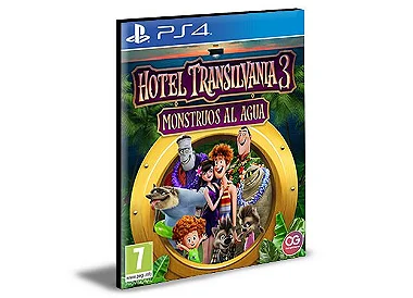 Hotel Transylvania 3 Monsters Overboard and Crayola Scoot Português Ps4 e Ps5 Mídia Digital
