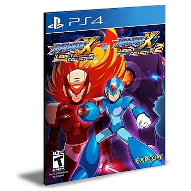 Mega Man X Legacy Collection 1+2 Ps4 Mídia Digital