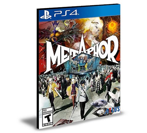 Metaphor ReFantazio Ps4 Mídia Digital