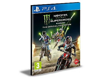 Monster Energy Supercross The Official Videogame Ps4 e PS5 Mídia Digital