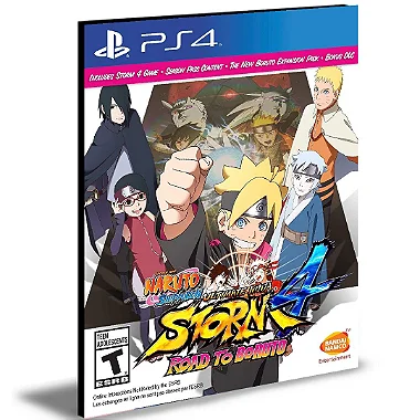 NARUTO SHIPPUDEN Ultimate Ninja STORM 4 Road to Boruto PS4 e PS5 Mídia Digital