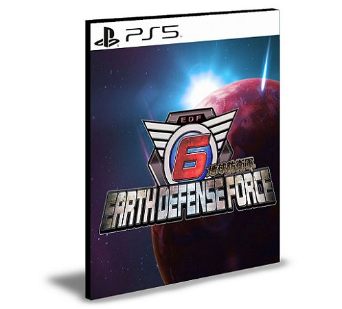 EARTH DEFENSE FORCE 6 Ps5 Mídia Digital