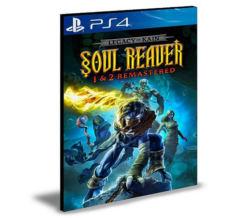 Legacy of Kain Soul Reaver 1&2 Remastered  Ps4 Mídia Digital