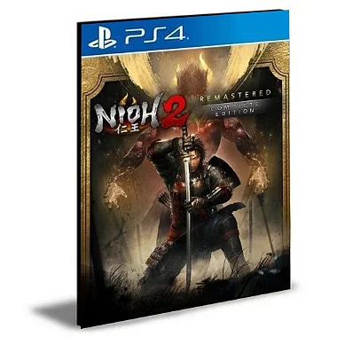 Nioh 2 Remastered Edição Completa PS4 Mídia Digital