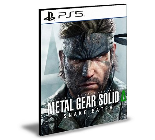 METAL GEAR SOLID Δ SNAKE EATER Ps5 Mídia Digital