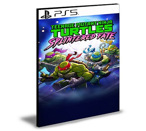 Tartarugas Ninja O Destino de Splinter Ps5 Mídia Digital