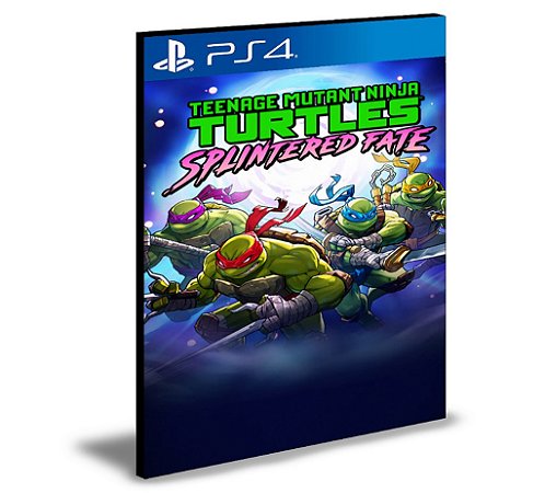 Tartarugas Ninja O Destino de Splinter Ps4 Mídia Digital