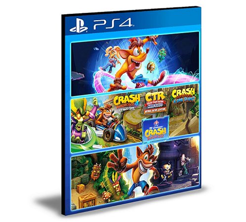Crash Bandicoot - Pacote de Crashiversário PS4 e PS5  MÍDIA DIGITAL