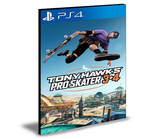 Tony Hawk's Pro Skater 3 + 4 - Edição Cross-Gen Ps4 Mídia Digital