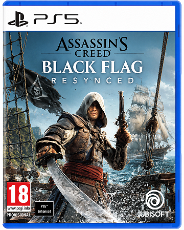 Assassin's Creed Black Flag Resynced PS5 Midia Digital