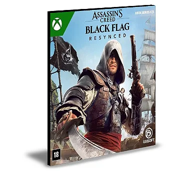 ASSASSIN’S CREED BLACK FLAG RESYNCED Xbox Series X|S Mídia Digital