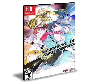 Digimon Story Time Stranger Nintendo Switch Mídia Digital