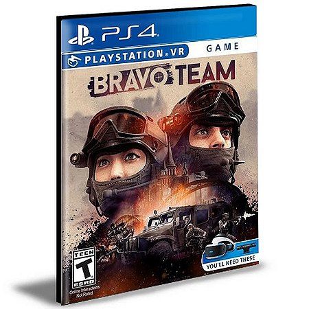 Bravo Team VR Ps4 Mídia Digital