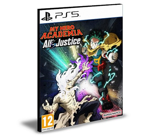 MY HERO ACADEMIA All’s Justice Ps5 Mídia Digital